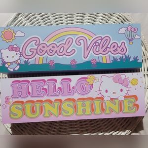 Hello kitty wall art decor